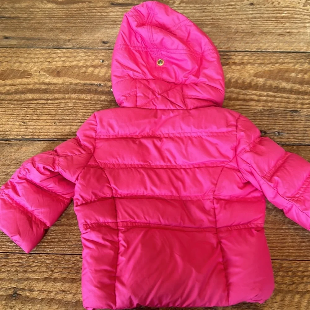 Ralph Lauren pink puffer jacket